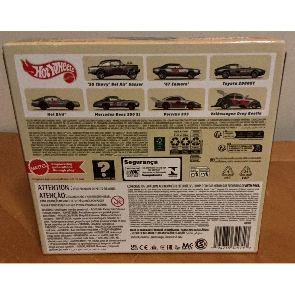 Hot‎ Wheels Mattel 80th Anniversary Replay the Classics Zamac 7-Pack/55 Gasser - Picture 12 of 16